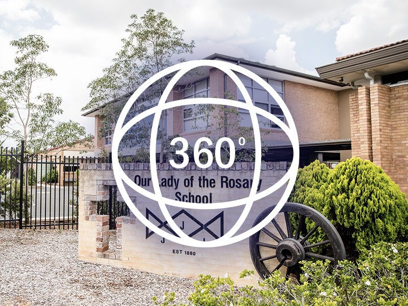 Take a virtual tour of Our Lady of the Rosary Primary