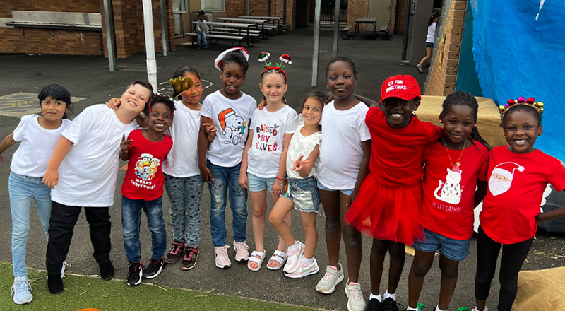 Students during the Our Lady of the Rosary Catholic Primary School Christmas Concert