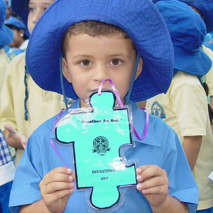 Student from Our Lady of the Rosary Catholic Primary School St Marys in 2007