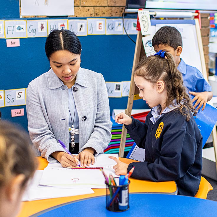 Teaching excellence at OLOR St Mary's